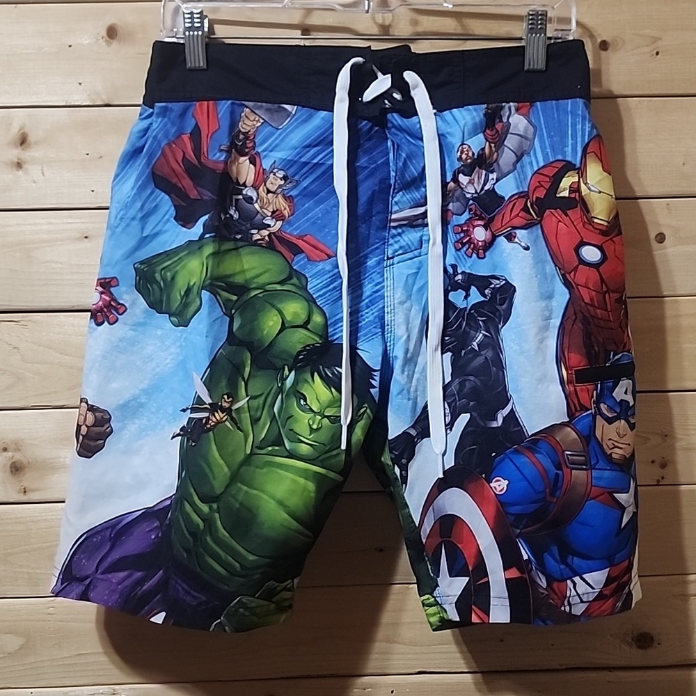 Marvel Avengers Swim Shorts Size Small